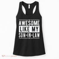 Awesome Like My Son In Law Family Lovers Father's Day Women's Tank Top thumb 0