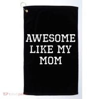 Awesome Like My Mom Mother Golf Towel thumb 0