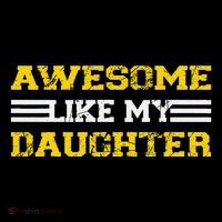 Awesome Like My Daughter Awesome Father Day Funny Dad Coffee Mug thumb 5