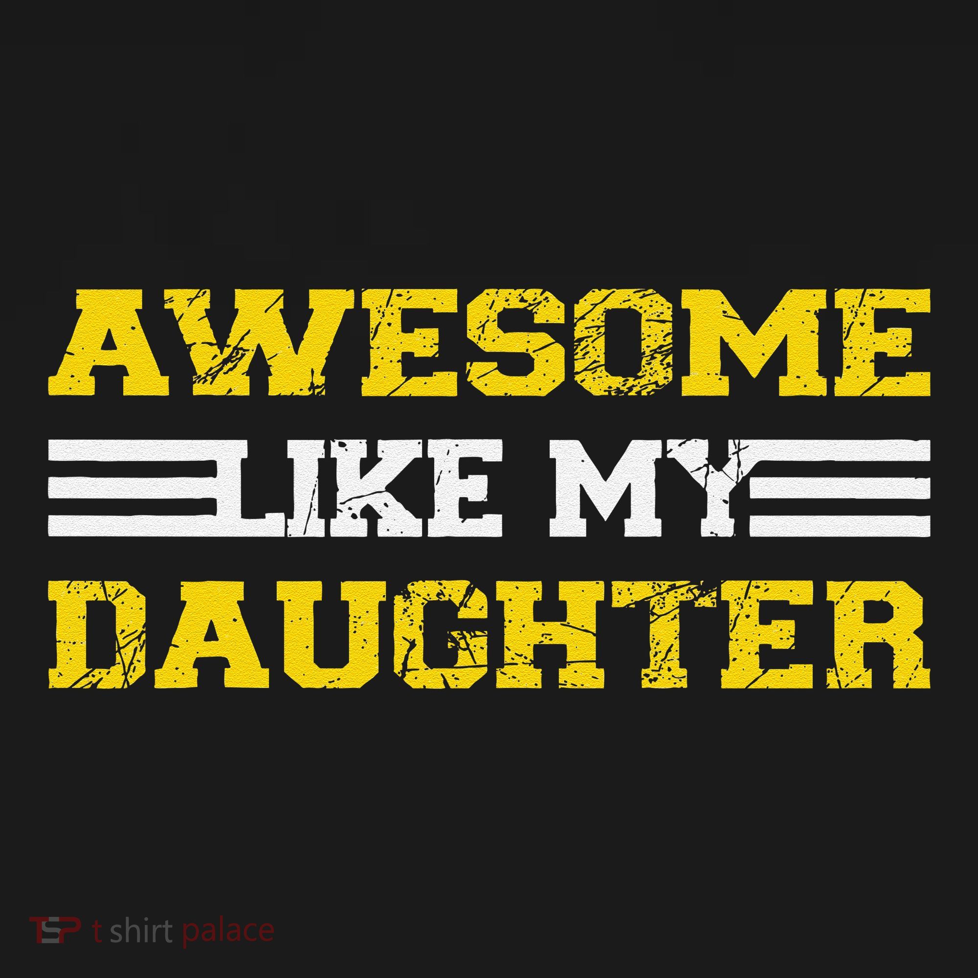 Awesome Like My Daughter Awesome Father Day Funny Dad Women's Hoodie