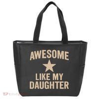 Awesome Like My Daughter - Perfect for Father's Day Tote Bag thumb 0