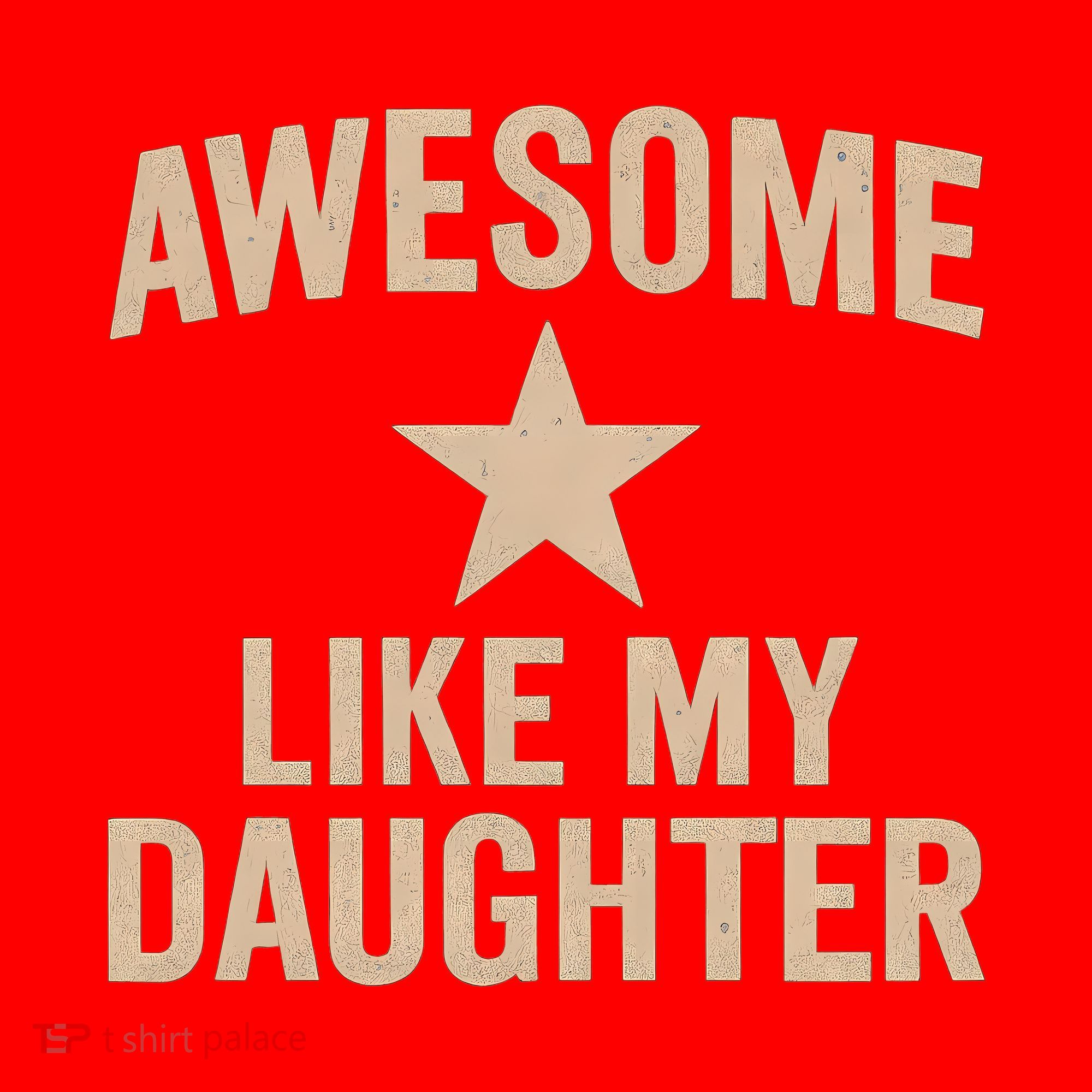 Awesome Like My Daughter - Perfect for Father's Day Santa Hat