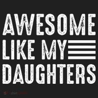 Awesome Like My Daughter Funny Fathers Day Hat thumb 2