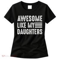 Awesome Like My Daughter Funny Fathers Day Women's T-Shirt thumb 0