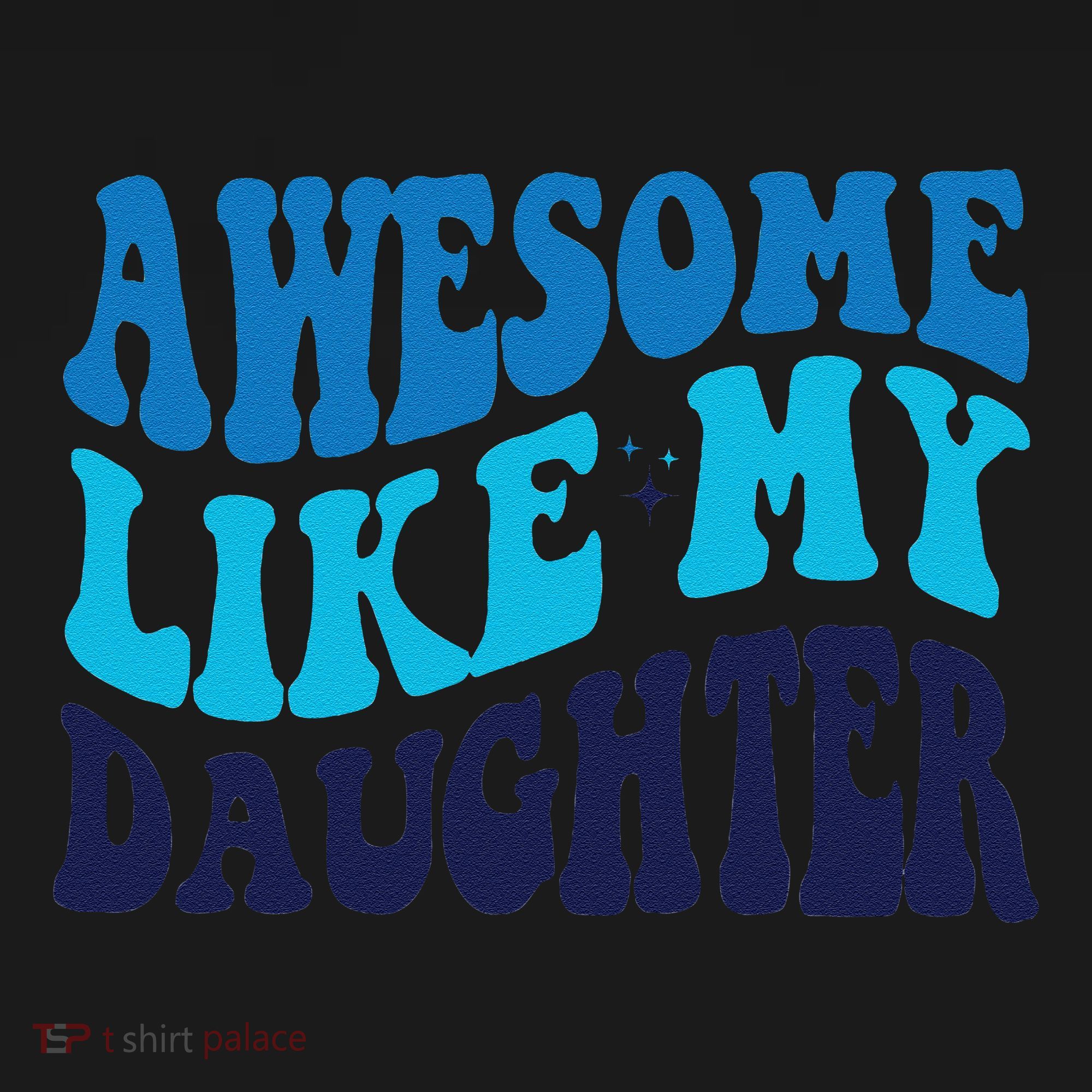 Awesome Like My Daughter Best Dadfunny Father Daddy Dad Women's Hoodie