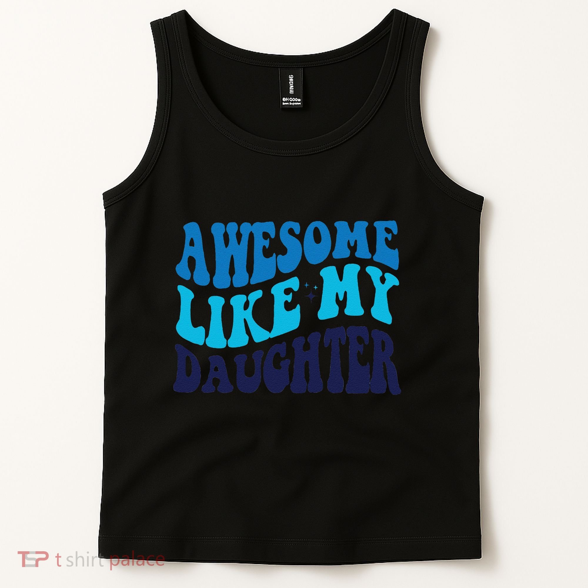 Awesome Like My Daughter Best Dadfunny Father Daddy Dad Tank Top