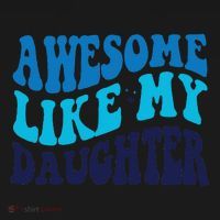 Awesome Like My Daughter Best Dadfunny Father Daddy Dad Visor thumb 3