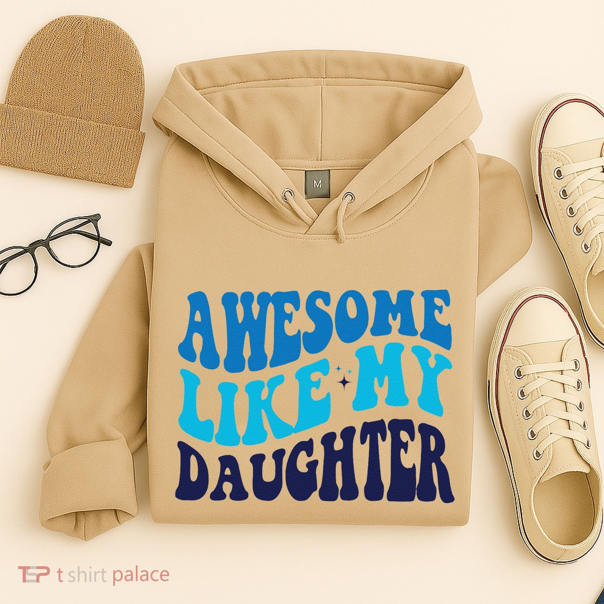 Awesome Like My Daughter Best Dadfunny Father Daddy Dad Hoodie