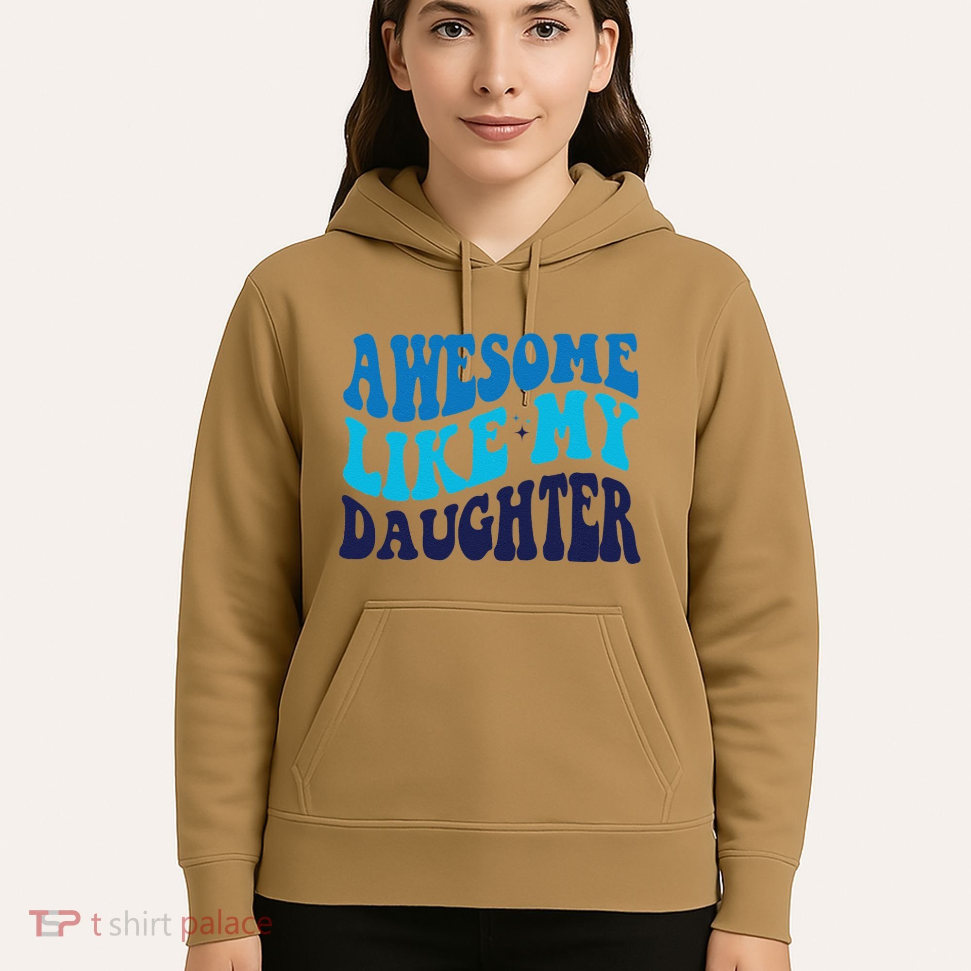 Awesome Like My Daughter Best Dadfunny Father Daddy Dad Hoodie
