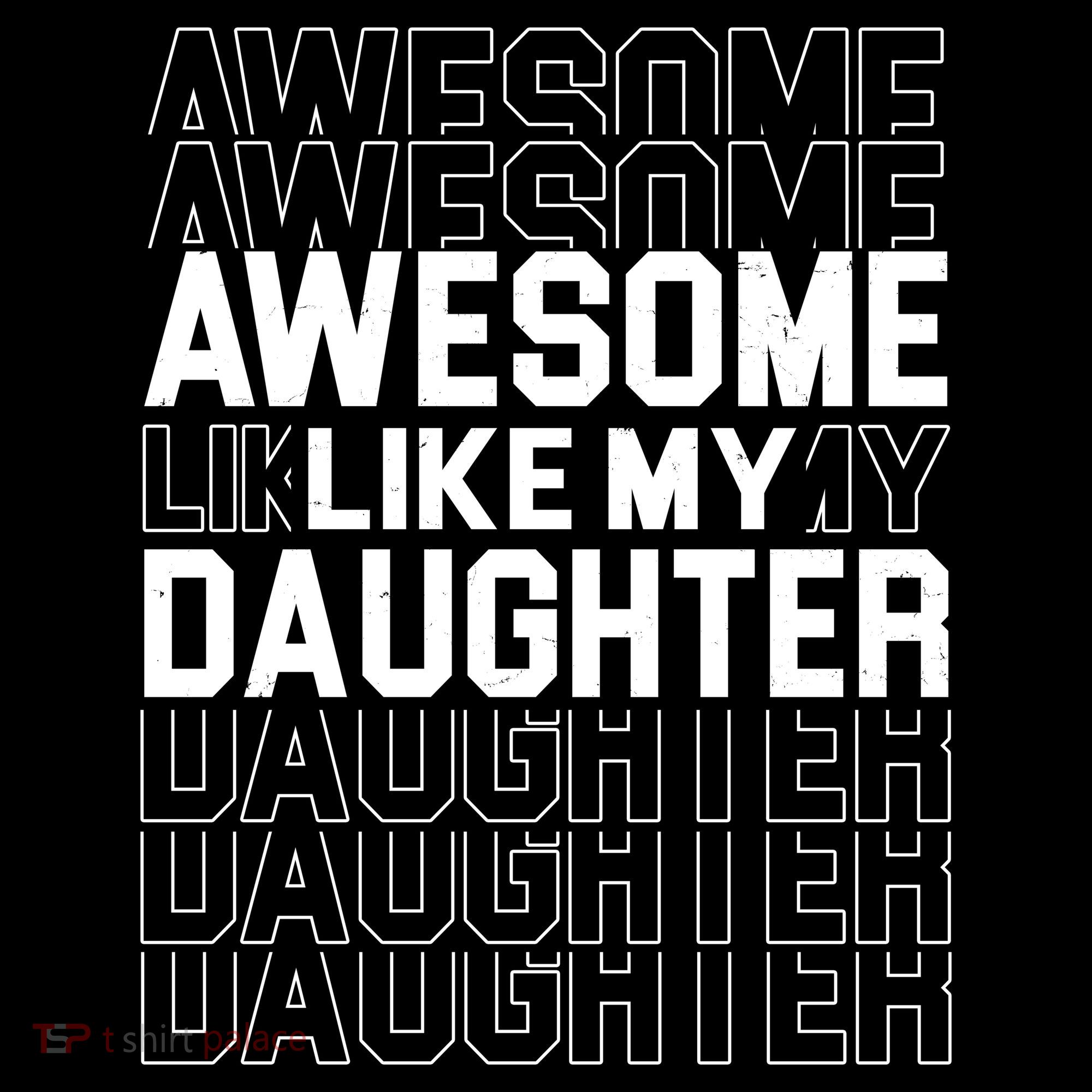 Awesome Like My Daughter Cute Parent Gift Women's Hoodie
