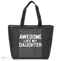 Awesome Like My Daughter Cute Parent Gift Tote Bag thumb 0