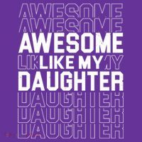 Awesome Like My Daughter Cute Parent Gift Hat thumb 2