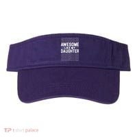 Awesome Like My Daughter Cute Parent Gift Visor thumb 0