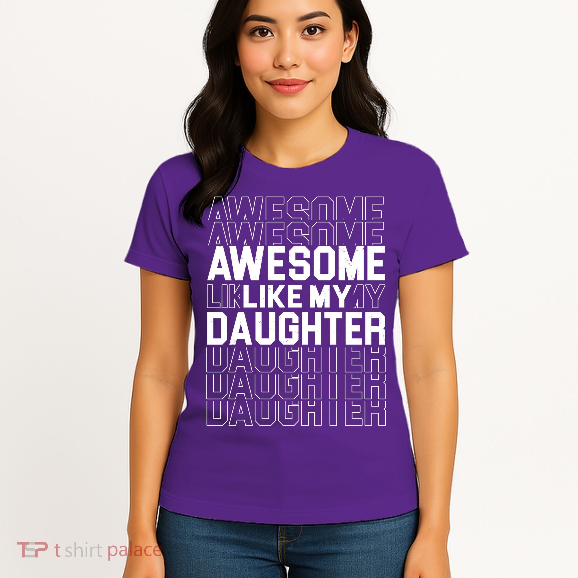 Awesome Like My Daughter Cute Parent Gift Women's T-Shirt