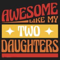 Awesome Like My Two Daughters Cute Gift Women's Sweatshirt thumb 2