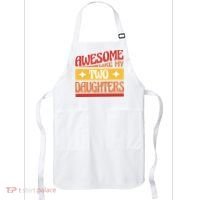 Awesome Like My Two Daughters Cute Gift Apron thumb 0