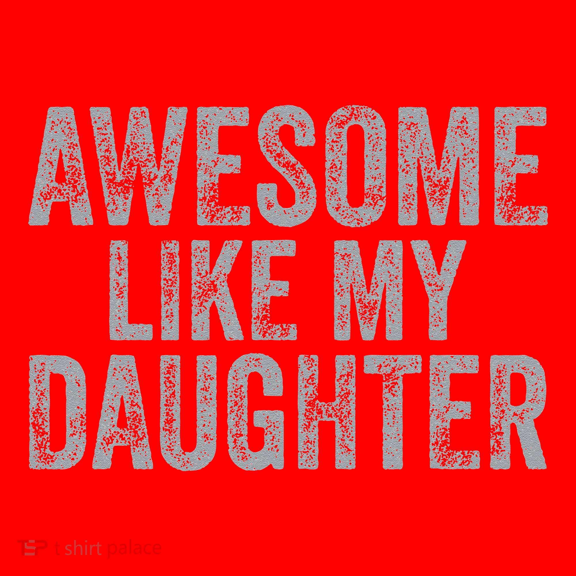 Awesome Like My Daughter Gifts Man Funny Fathers Day Dad Santa Hat