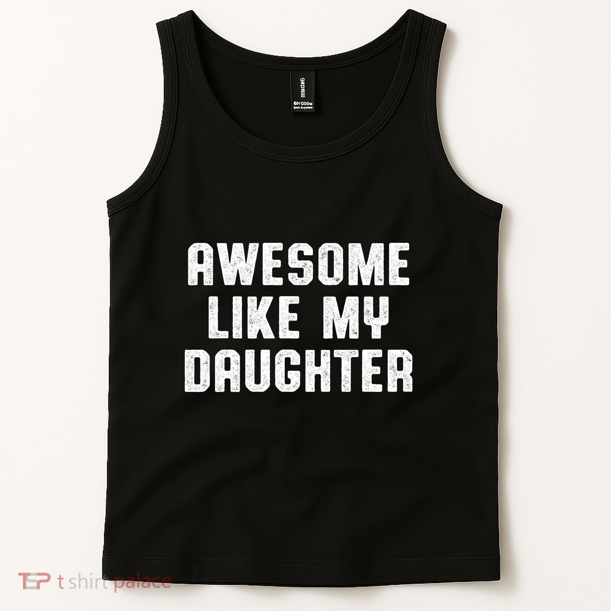 Awesome Like My Daughter Mothers Fathers Day Mom Tank Top