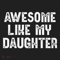 Awesome Like My Daughter Fathers Day Dads Gift Hat thumb 2