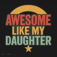 Awesome Like My Daughter - Father's Day Gift Mousepad thumb 1