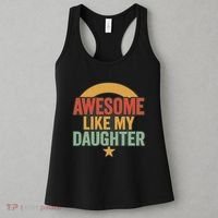 Awesome Like My Daughter - Father's Day Gift Women's Tank Top thumb 3