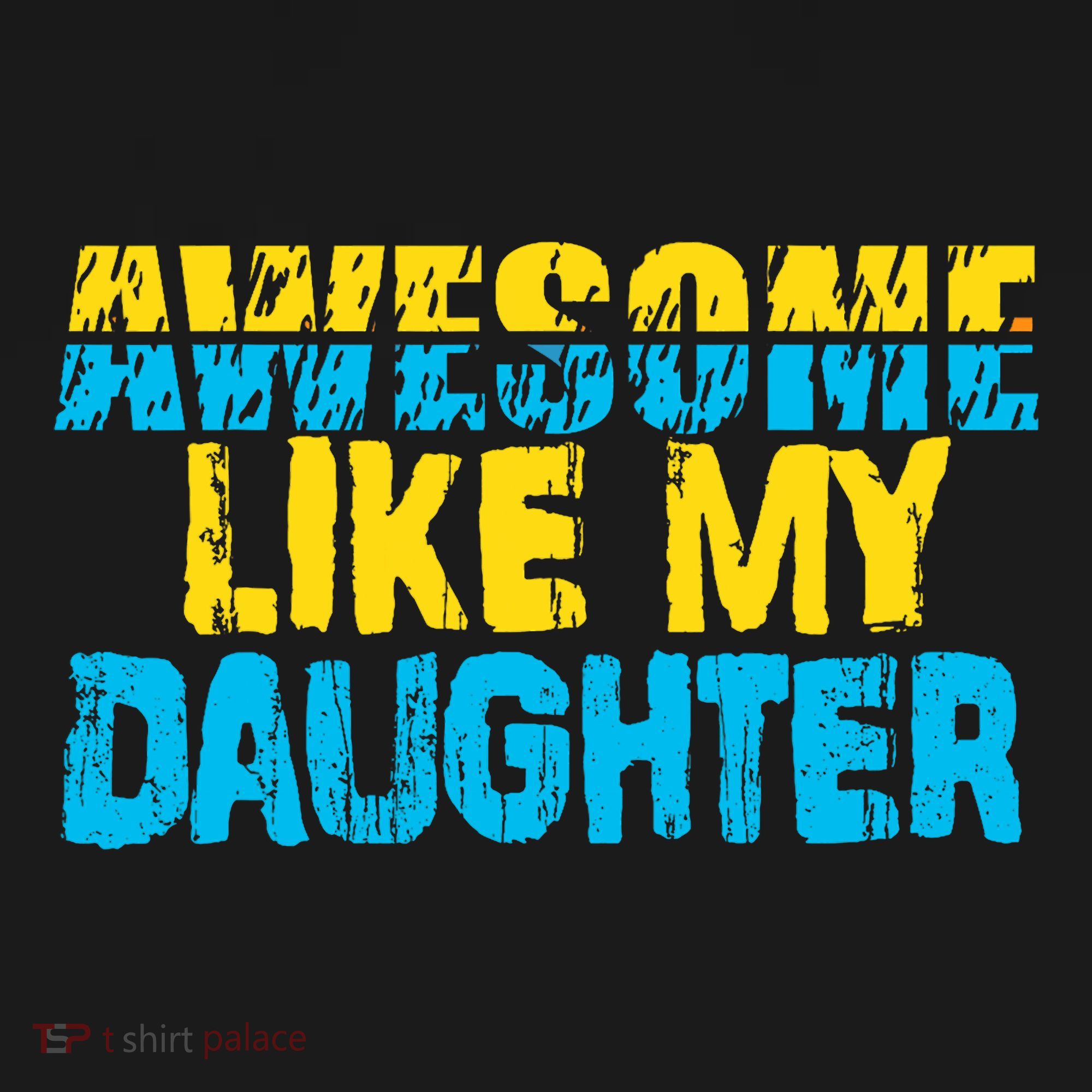 Awesome Like My Daughter Fathers Day Dad Coaster
