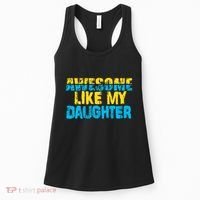 Awesome Like My Daughter Fathers Day Dad Women's Tank Top thumb 0