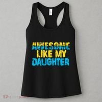 Awesome Like My Daughter Fathers Day Dad Women's Tank Top thumb 3