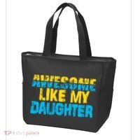 Awesome Like My Daughter Fathers Day Dad Tote Bag thumb 3