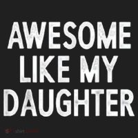 Awesome Like My Daughter Gifts Men Funny Fathers Day Dad Hat thumb 2