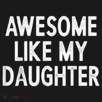 Awesome Like My Daughter Gifts Men Funny Fathers Day Dad Visor thumb 3
