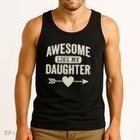 Awesome Like My Daughter Tank Top thumb 3