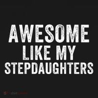 Awesome Like My Stepdaughters Father’S Day Humor Proud Dad My Stepdaughters Ornament thumb 1