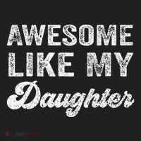 Awesome Like My Daughter Fathers Day Hat thumb 2