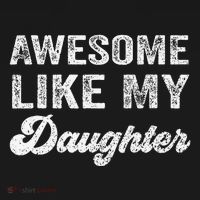 Awesome Like My Daughter Fathers Day Women's Long Sleeve Shirt thumb 2
