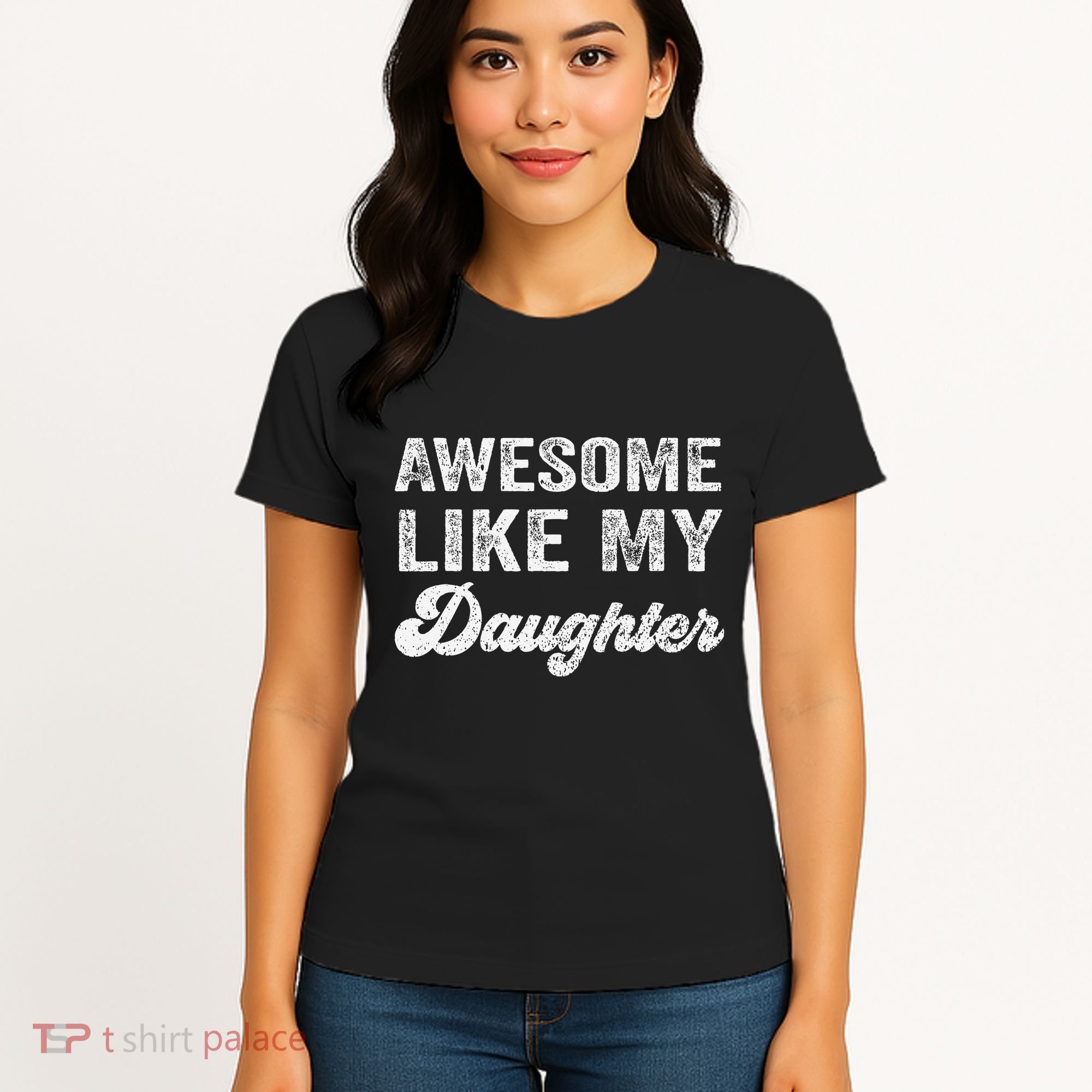 Awesome Like My Daughter Fathers Day Women's T-Shirt