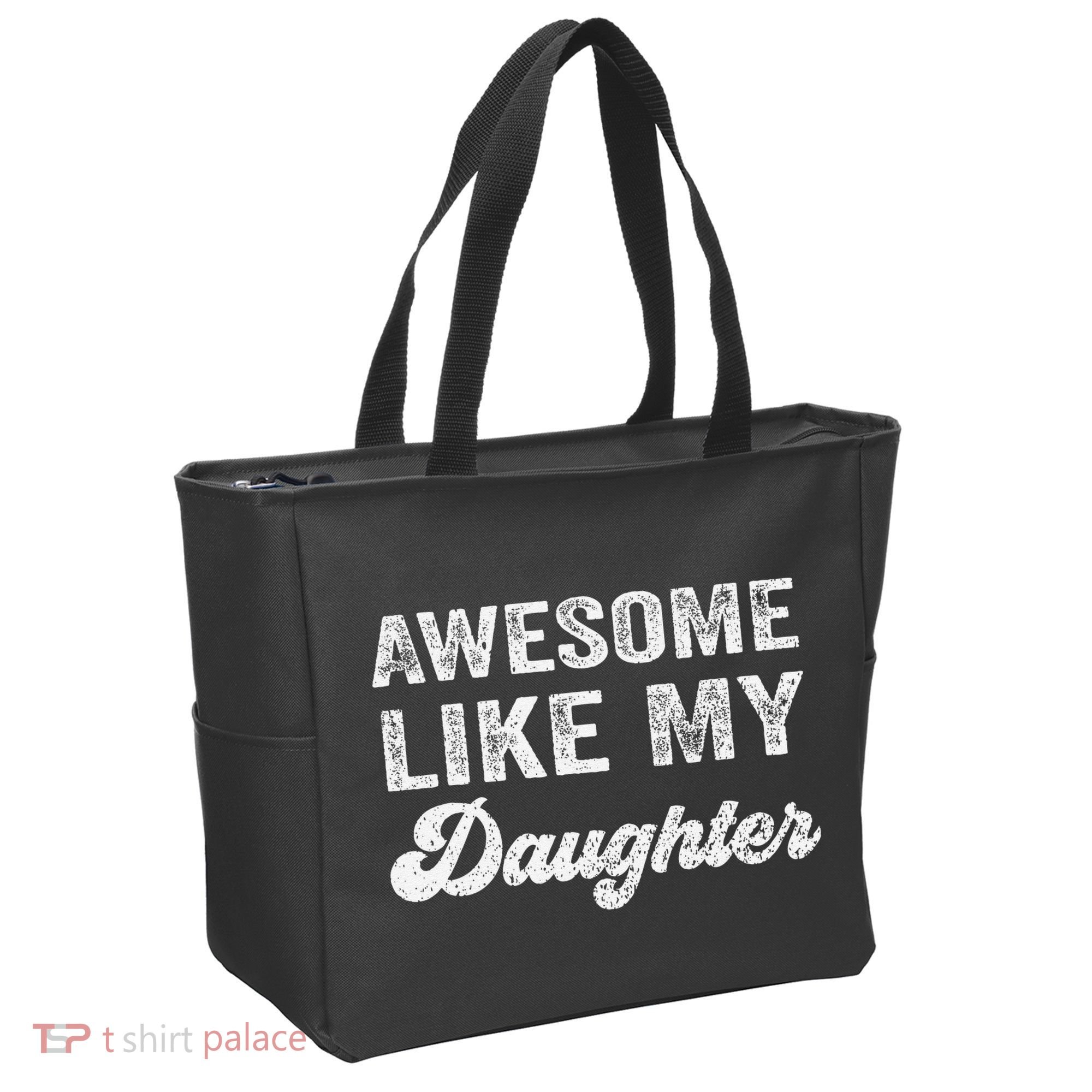 Awesome Like My Daughter Fathers Day Tote Bag