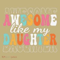 Awesome Like My Daughter Funny Mama Mother Mom Daughter Polo thumb 2