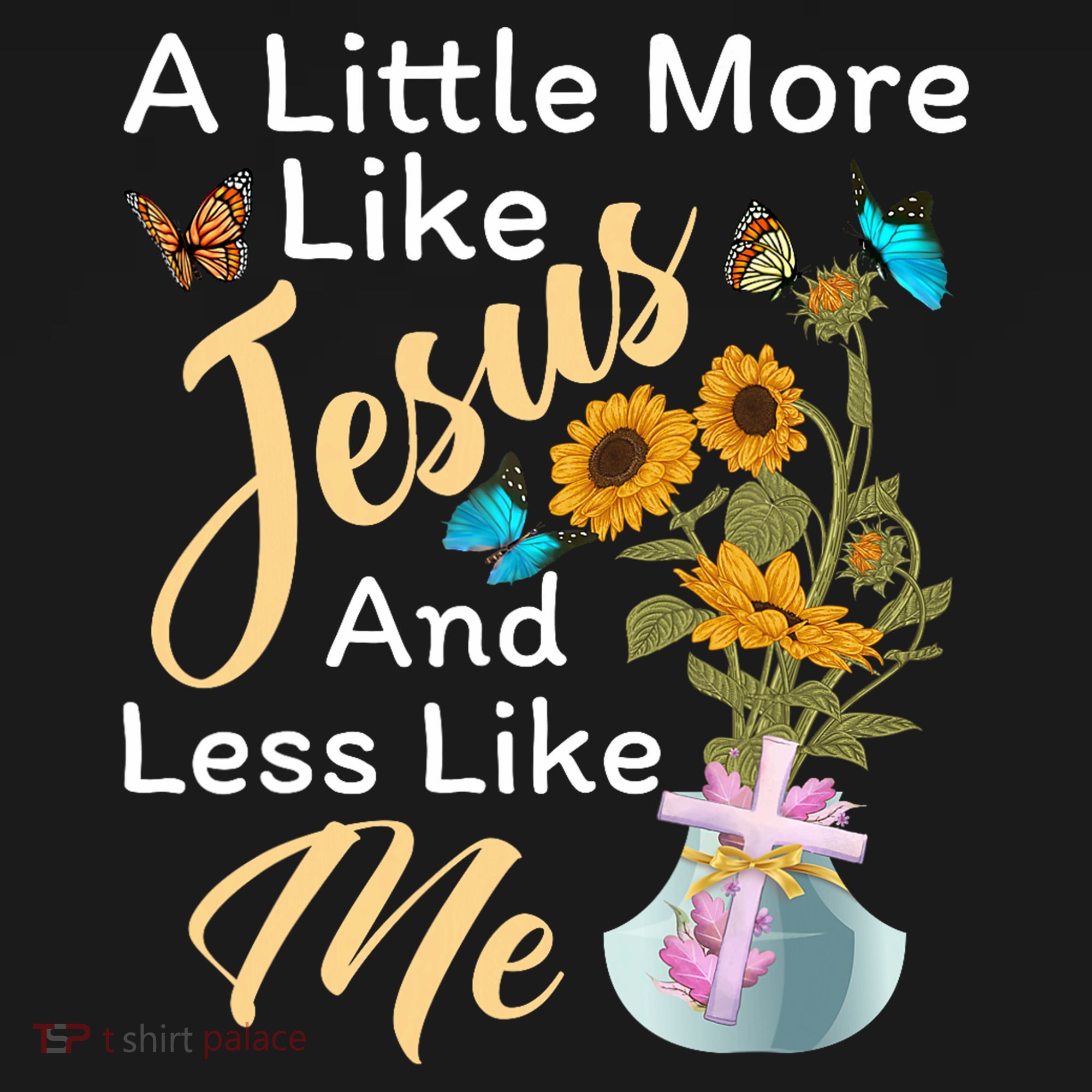 A Little More Like Jesus A Little Less Like Me Women's Hoodie
