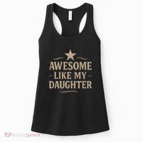 Awesome Like My Daughter - Father's Day Gift Women's Tank Top thumb 0