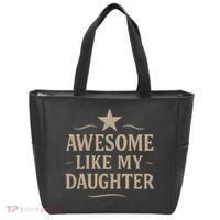 Awesome Like My Daughter - Father's Day Gift Tote Bag thumb 0