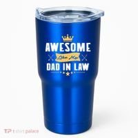 Awesome Like My Dad In Law Father Stepdaughter Matching Meaningful Gift Tumbler thumb 0