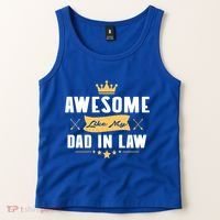 Awesome Like My Dad In Law Father Stepdaughter Matching Meaningful Gift Tank Top thumb 2