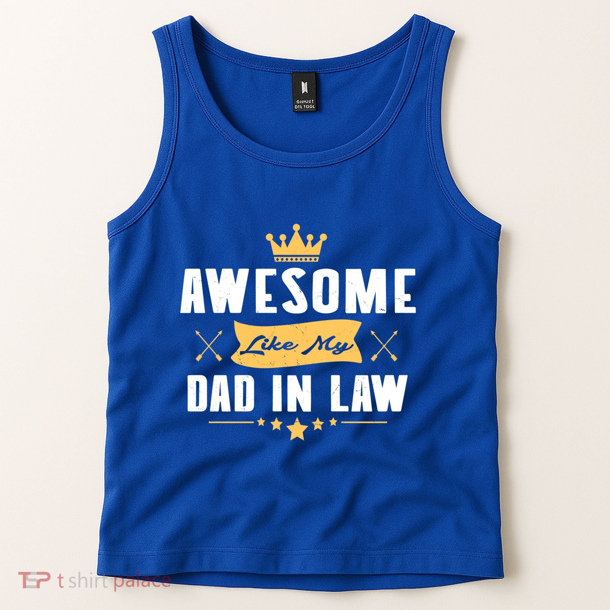 Awesome Like My Dad In Law Father Stepdaughter Matching Meaningful Gift Tank Top