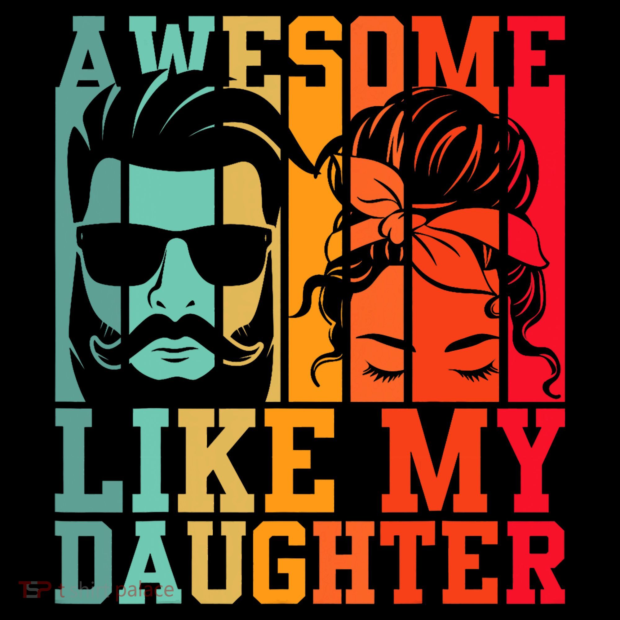 Awesome Like My Daughter Funny Dad And Daughter FatherS Day Coffee Mug