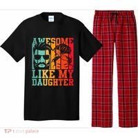 Awesome Like My Daughter Funny Dad And Daughter FatherS Day Pajama Set thumb 0
