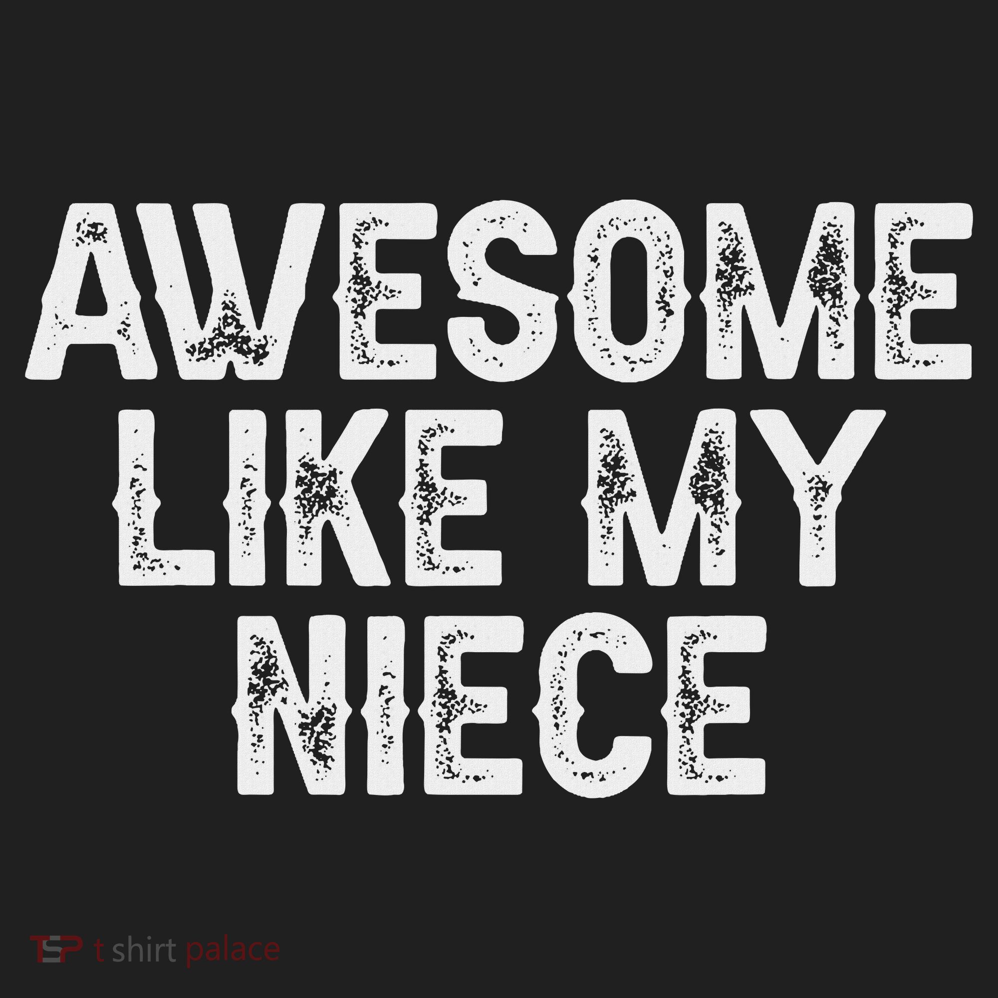 Awesome Like My Niece Funny For Aunt Uncle Golf Towel
