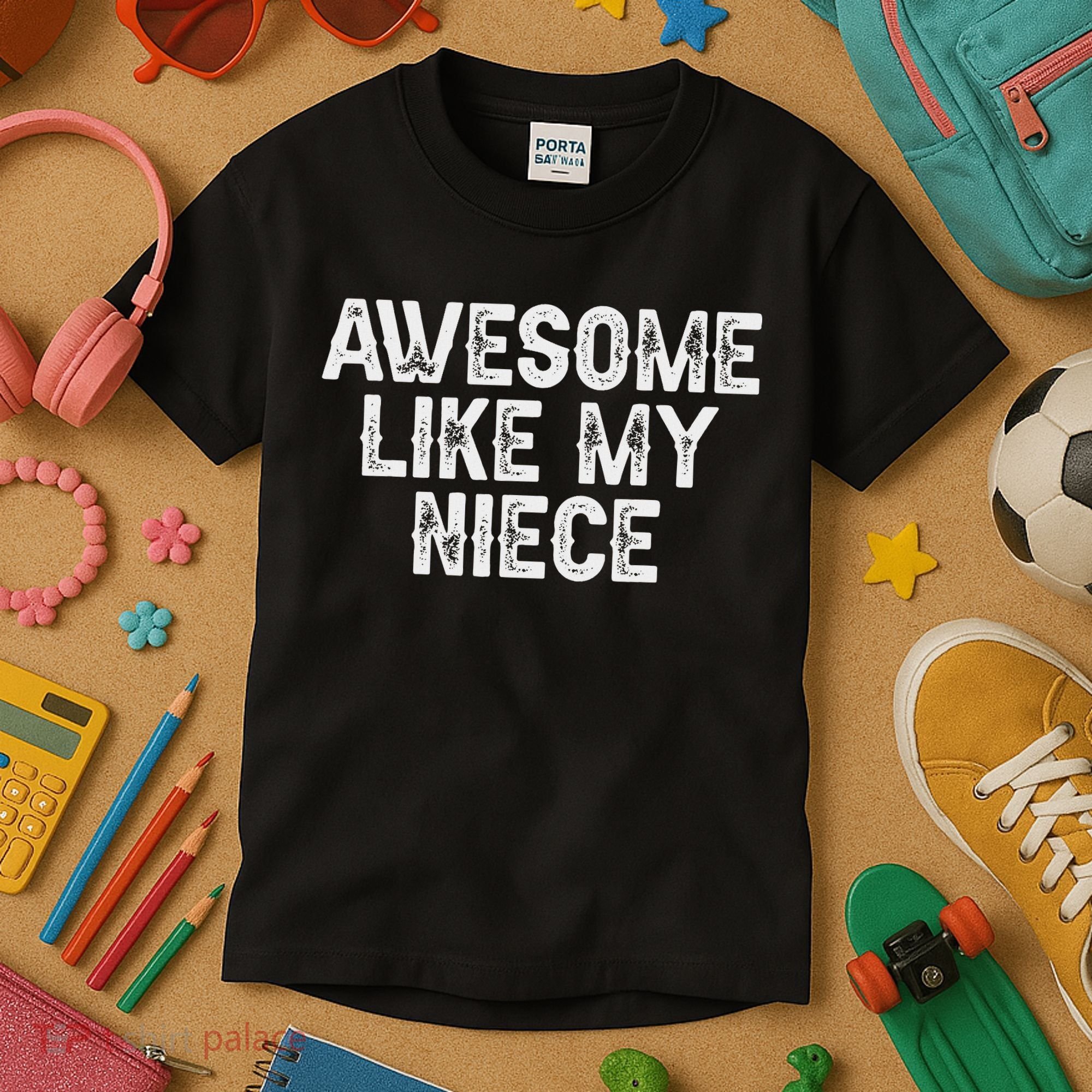 Awesome Like My Niece Funny For Aunt Uncle Kids T-Shirt