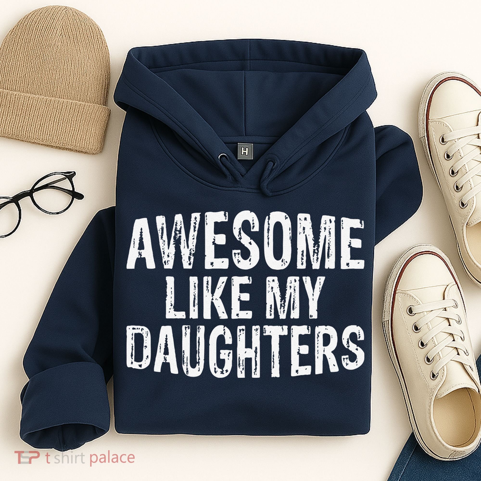 Awesome Like My Daughters Fathers Day Birthday Christmas Hoodie