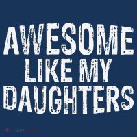 Awesome Like My Daughters Fathers Day Birthday Christmas Women's Hoodie thumb 2